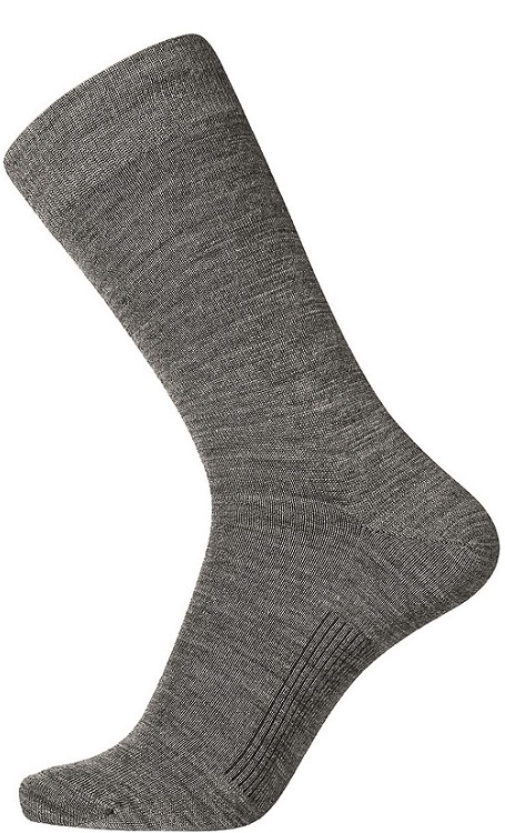 Grå Egtved Uldsokker Ventilated Sole