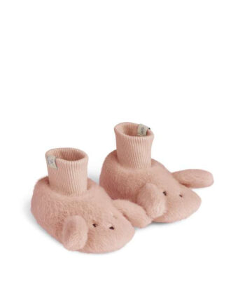 Liewood Beth Rabbit Plush Slippers Pale Tuscany