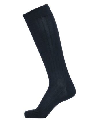Navy Knæstrømper Til Mænd Cph Sock Comp Str