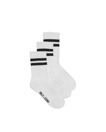 Onsrody Stripe Pack Tennis Sock Noos