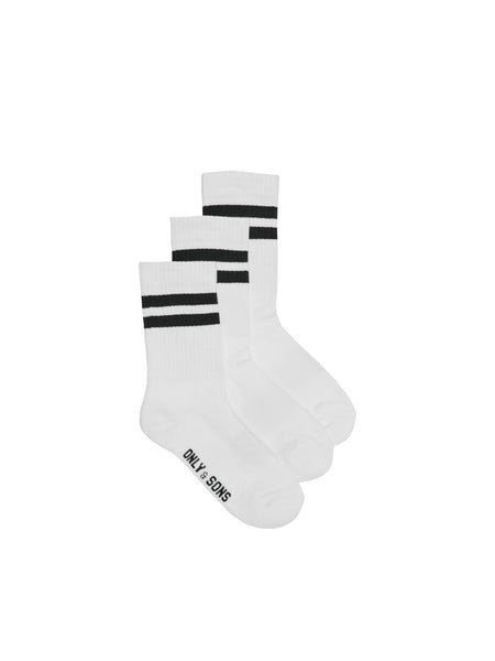 Onsrody Stripe Pack Tennis Sock Noos