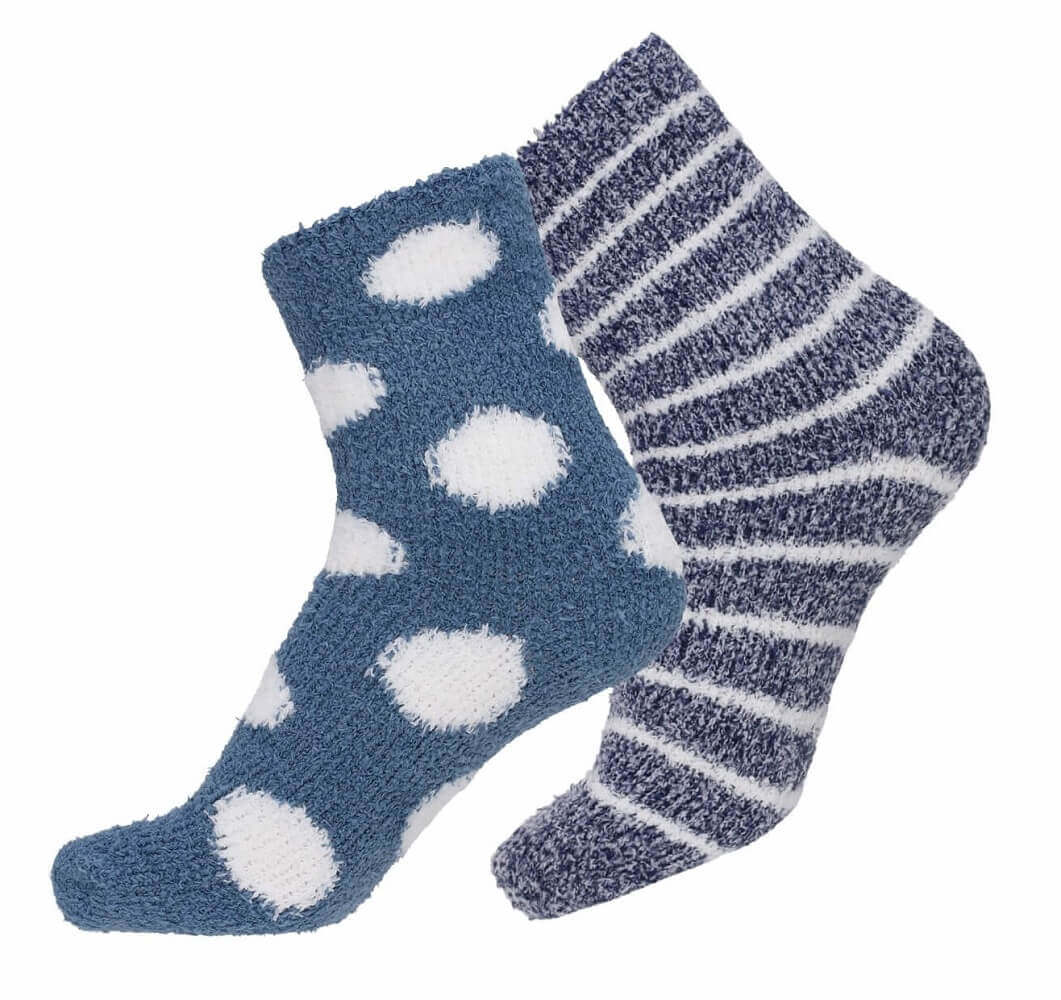 Par Hyggesokker Fra Socks Cph Blå Str