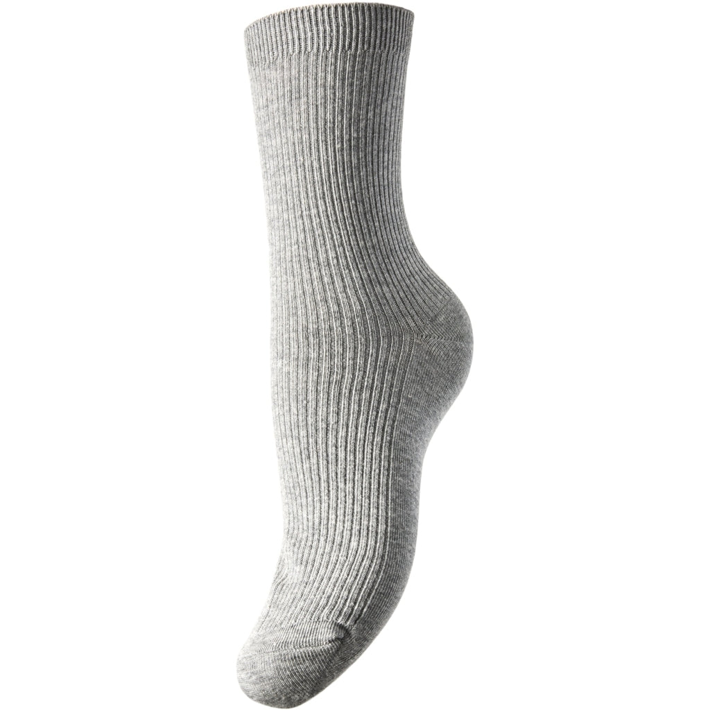 Pieces Dame Strømper Pcmarta Light Grey Melange
