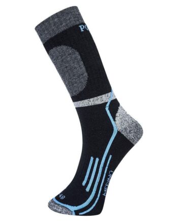 Portwest Vinter Merino Sokker Sk34 Sort  Sokker  Kuldebestandig  Portwest