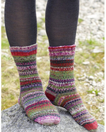 Rock Socks Drops Design Sokker Strikkeopskrift Str