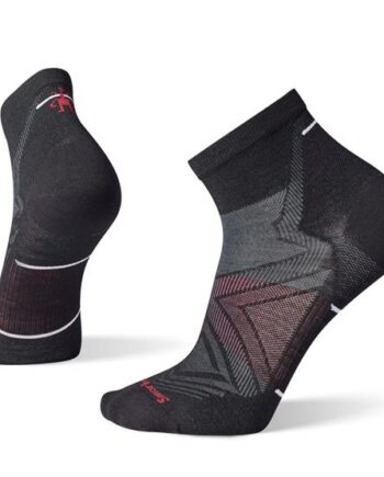 Smartwool Run Zero Cushion Ankle Socks Black