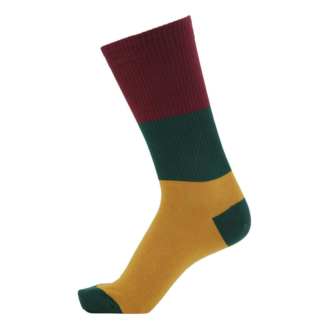 Socks Cph Strømper Med Rib Brede Striber Str