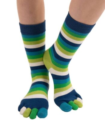 Tåsokker Toetoe Essential Stripy Pond One Size