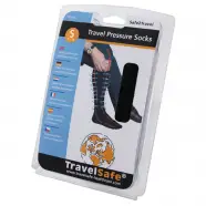 Travelsafe Pressure Socks Black Black Str Strømper