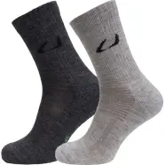 Ulvang Allround 2pk 11001 Charcoal Melange Grey Melange Str Sokker
