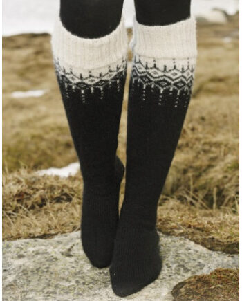 Winter Fantasy Strømper Drops Design Strømper Strikkeopskrift Str
