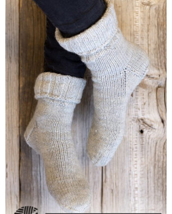 Winter Wander Drops Design Sokker Strikkeopskrift Str