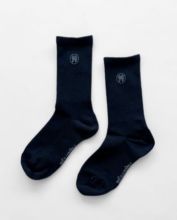 Zoe Deep Blue Socks