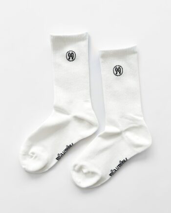 Zoe White Socks
