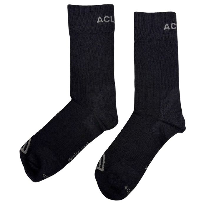 Aclima Liner Wool Sock Jet Black