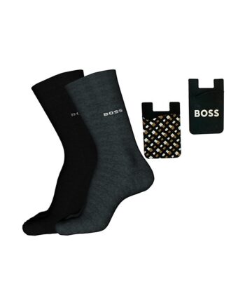 Boss Gaveæske Med Pak Strømper Kortholdere Til Herre Outlet