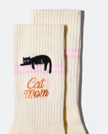 Cat Mom Tennissokker