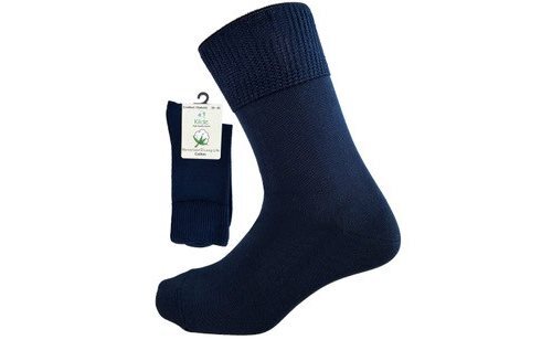 Cotton Diabetic Comfort Sock Mørkeblå 1pk