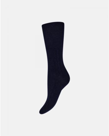 Decoy Strømper Strikket Polyamid Navy Til Kvinder