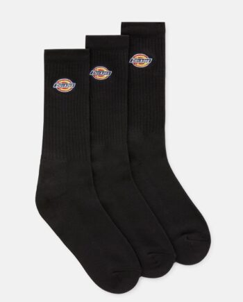 Dickies Valley Grove Sokker Pak Sort