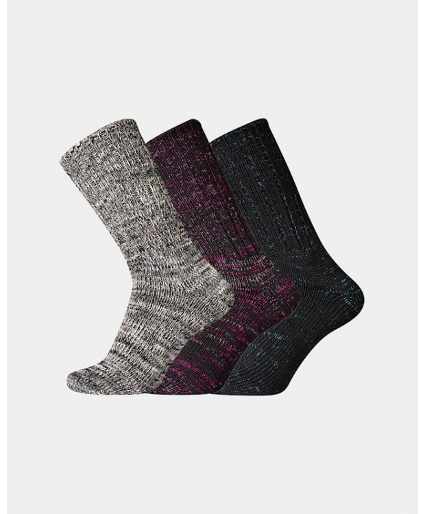 Egtved 3pak Hyggestrømper Forskellige Farver Til Herre
