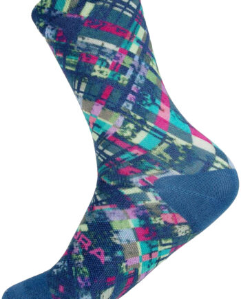 Endura Patchwork Ltd Print Sock Barra Blue