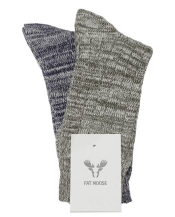 Fat Moose Combo2 Sokker Pak Oliven