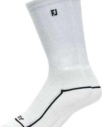 Footjoy Prodry Crew 2025 Dame Sokker White Blanc Str