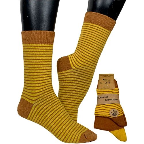 Hæl Cognac Karry Cognac Str Par
