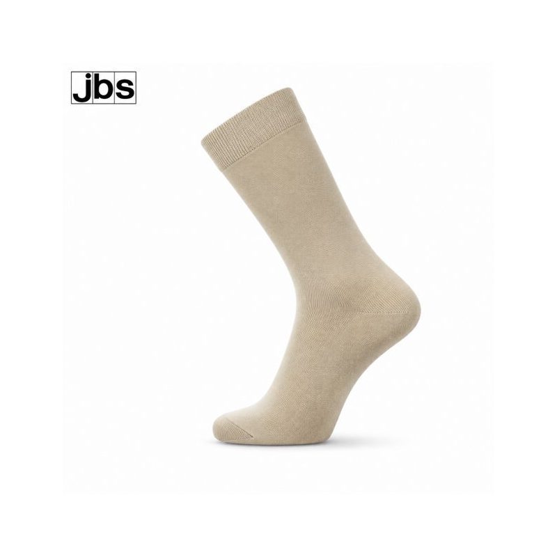 Jbs Klassiske Bomuldsstrømper Til Herre Lys Sand