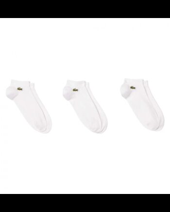 Lacoste 3pak Ankelstrømper Hvid Til Unisex Outlet