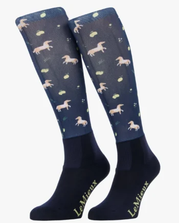 Lemieux Footsie Knæstrømper Lemon Str