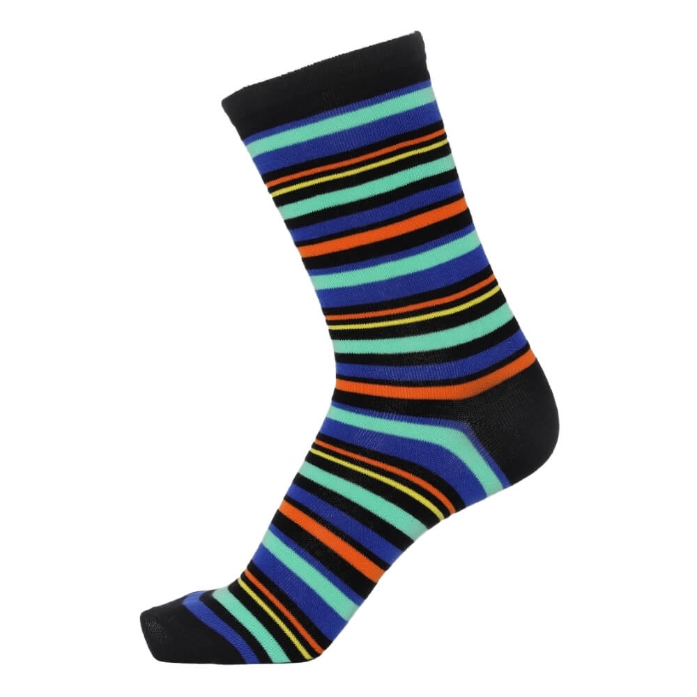 Multi Stribede Herrestrømper Fra Socks Cph Str