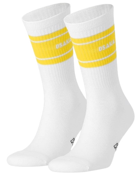 Osaka Strømper Pak White Yellow