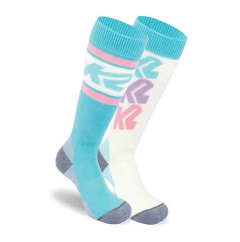 Skistrømper Børn Par White Aqua