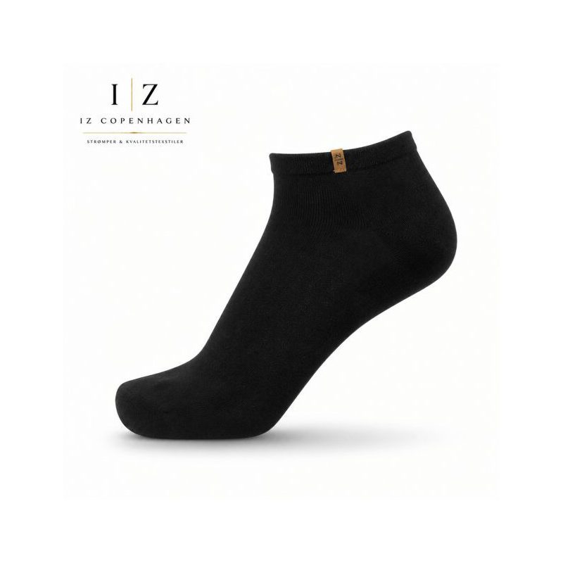 Sock Luxury Bambus Ankelstrømper Sort Til Børn