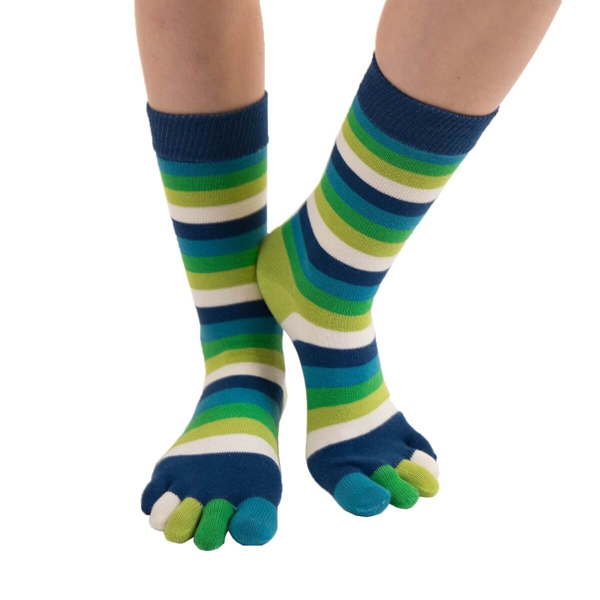 Tåsokker Toetoe Essential Stripy Pond One Size