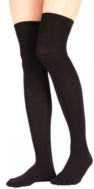 Tåstrømper Toetoe Essential Over Knee Sort One Size