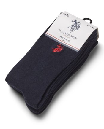 Umaubrey Pack Socks Polo Assn Herre