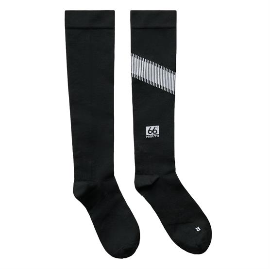 66north Helgafell Calf Compression Socks Black