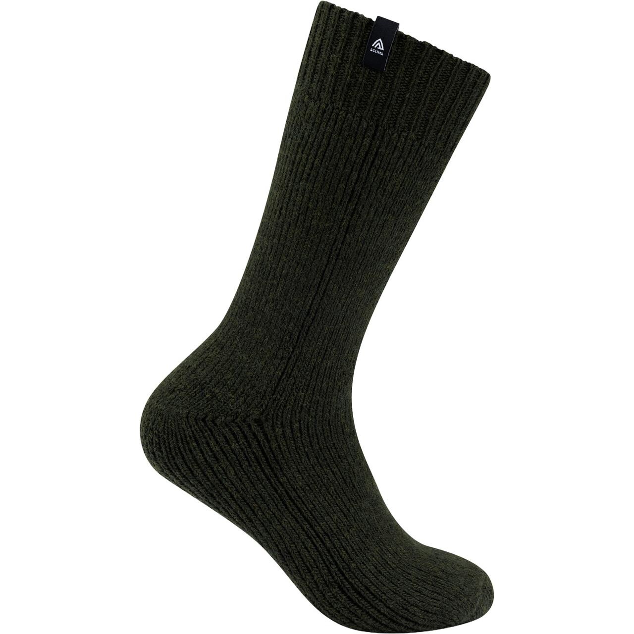 Aclima Heavy Wool Socks Grøn Forest Melange