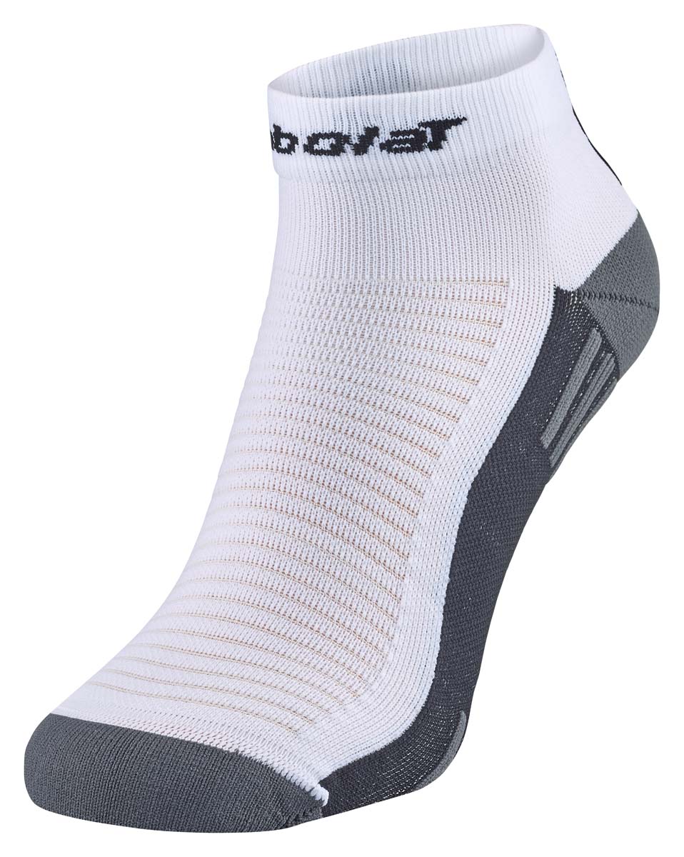 Babolat Padel Quarter Strømper White Black
