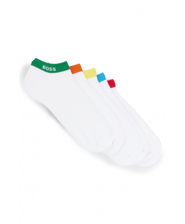 Boss 5pak Pride Unisex Ankelstrømper Outlet