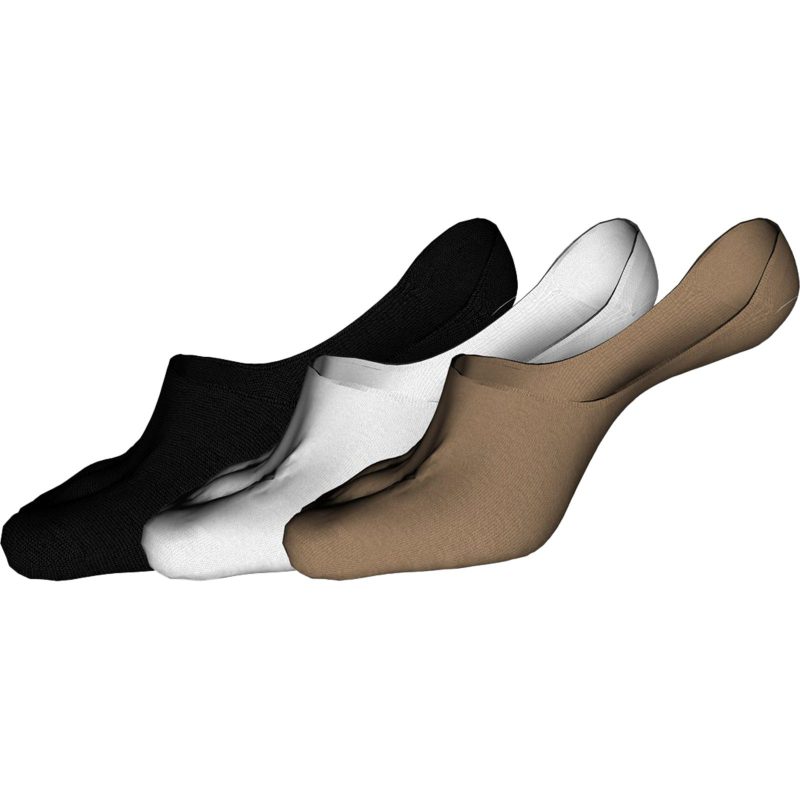 Boss Pak Footies Sort Hvid Beige Til Herre
