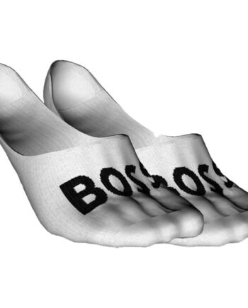 Boss Pak Logo Footies Hvid Til Herre