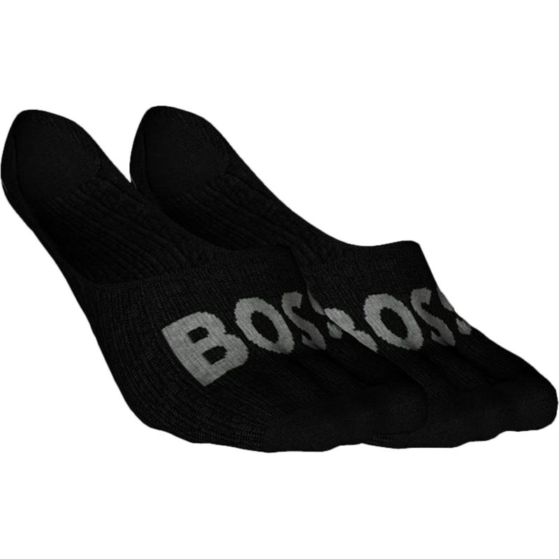 Boss Pak Logo Footies Sort Til Herre