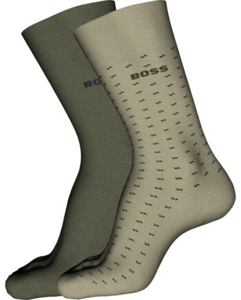Boss Pak Mini Pattern Strømper Grøn Til Herre