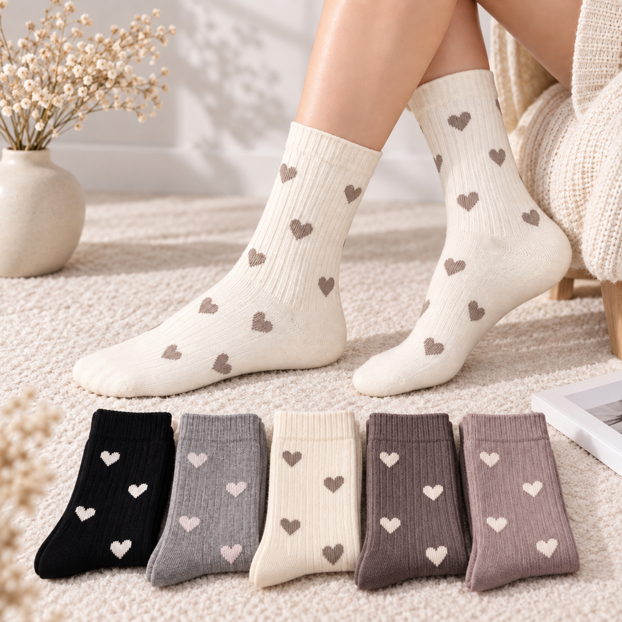 Cashmere Strømper Pak