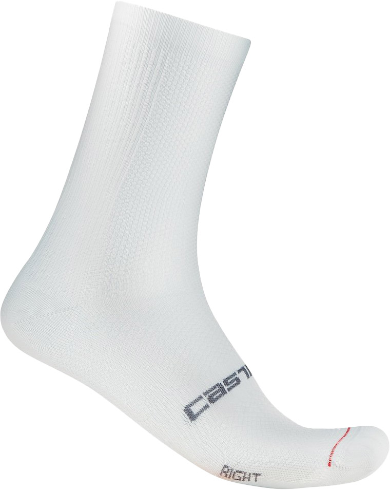 Castelli Espresso Sock White