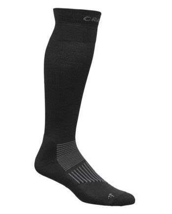 Craft Adv Wool Compression Strømper Sort Str